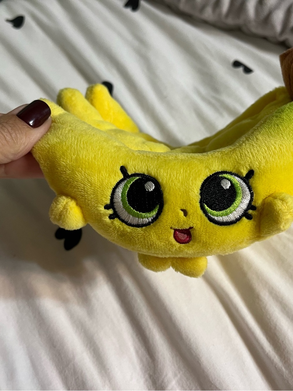 Shopkins Banana Bunch Plush lovey stuffed toy